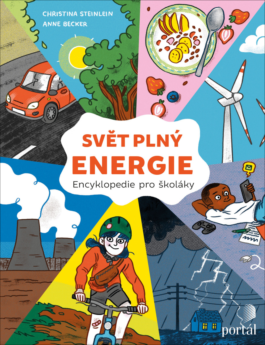 Christina Steinlein, Svět plný energie : encyklopedie pro školáky, ilustrovaná encyklopedie, energie, ekologie, ekologická výchova