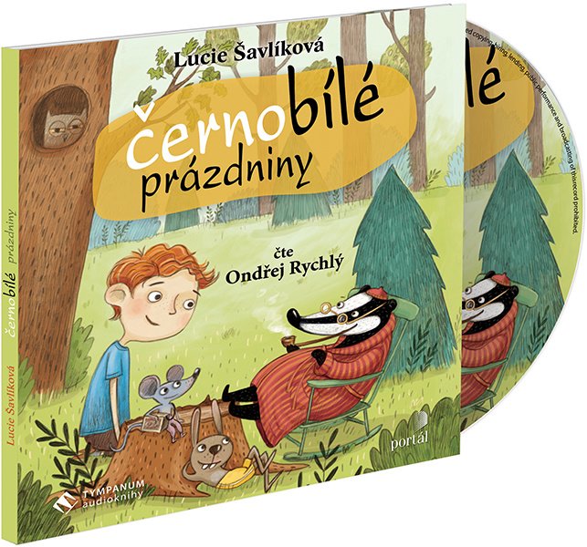 Lucie Šavlíková Černobílé prázdniny knihy pro děti audiokniha