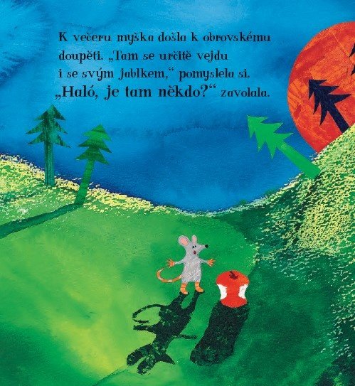  Nový domek pro myšku  Petr Horáček dětská ilustrovaná kniha