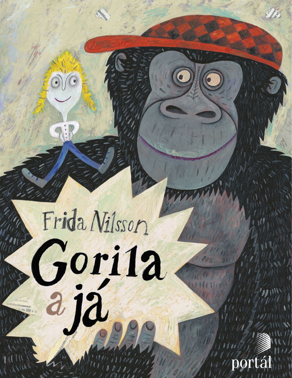 Gorila a já Frida Nilsson beletrie příběhy pro děti ilustrace Martina Matlovičová Zlatá stuha  