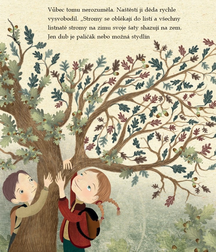 Co napoví stromoví; Ottomanská, Vladimíra; Portál, 2022; ilustrovaná pohádka; o přírodě; pohádky o stromech